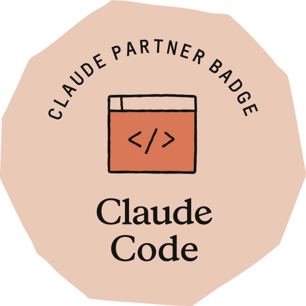 Claude Partner Badge - Claude Code, délivré par Anthropic via Credly